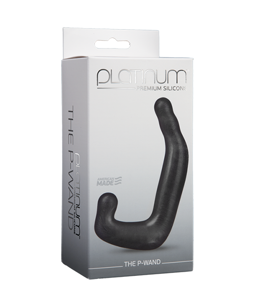Platinum Silicone The P-Wand - Charcoal