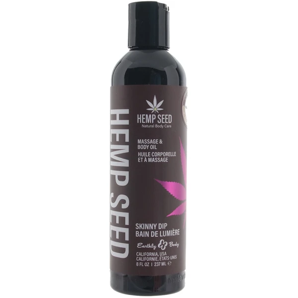 Hemp Seed Massage Oil 8oz/236ml