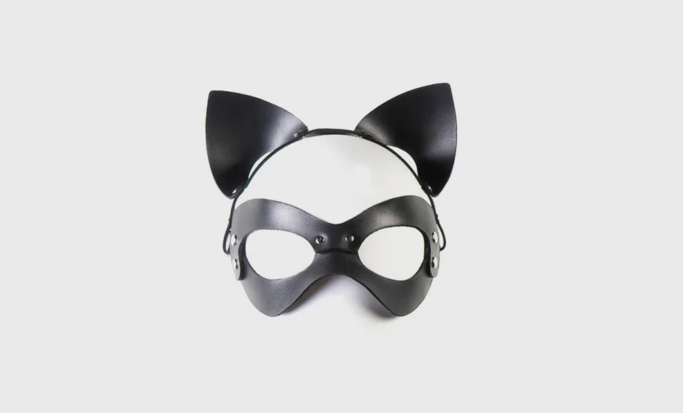 Liberator Leatherworks Vienna Cat Eye and Ear Mask