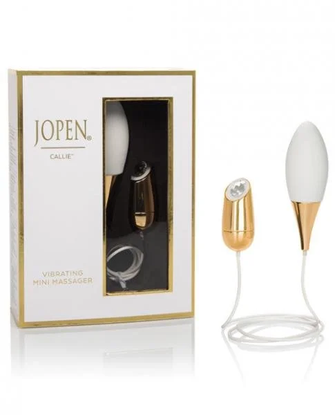 Callie Vibrating Mini Massager White