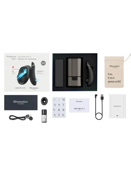 Womanizer X Arcwave Pleasure Pair Collection