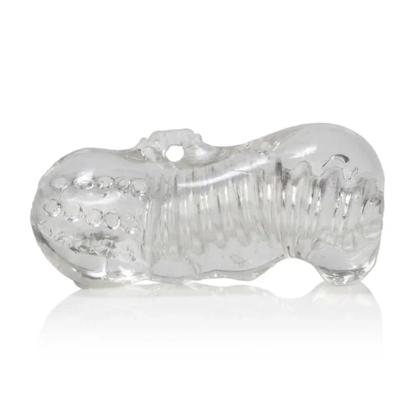 GRIP N STROKE MASTURBATOR CLEAR