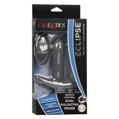 Eclipse Remote Control Dual Pulsating Probe Black