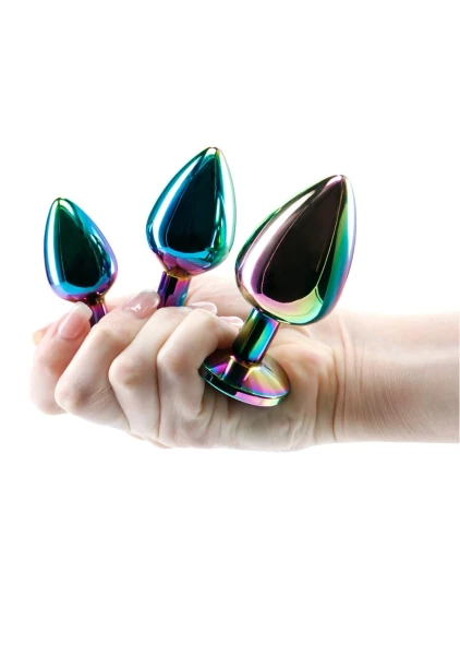 Rear Assets Round Gem Metal Plug Kit