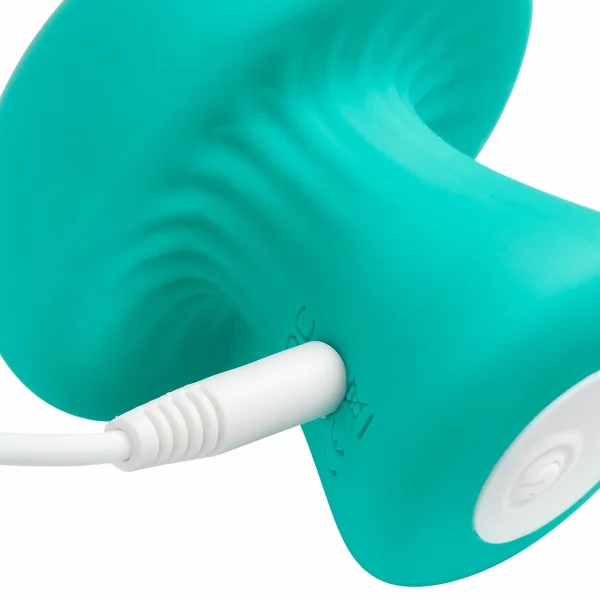 Cloud 9 Mushroom Massager Waterproof Rechargeable Vibrator - Teal