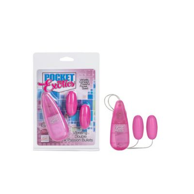 Pocket Exotics Vibrating Double Bullets