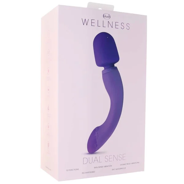 Wellness Dual Sense 2-in-1 Wand Vibrator