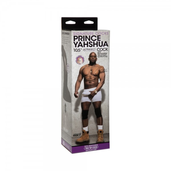 Prince Yahshua Ultraskyn 10.5 inches Cock Brown Dildo