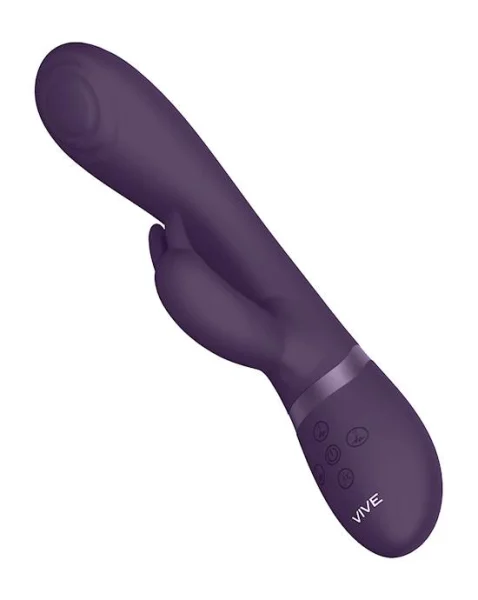 Cato - Pulse G-spot Rabbit  - Purple - 8 Inch