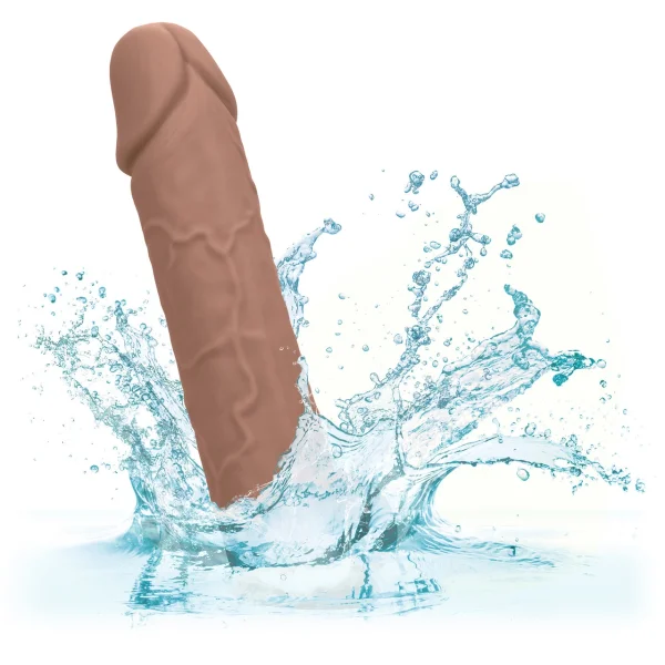 Performance Maxx Life-Like 8" Penis Extension By CalExotics - Chocolate