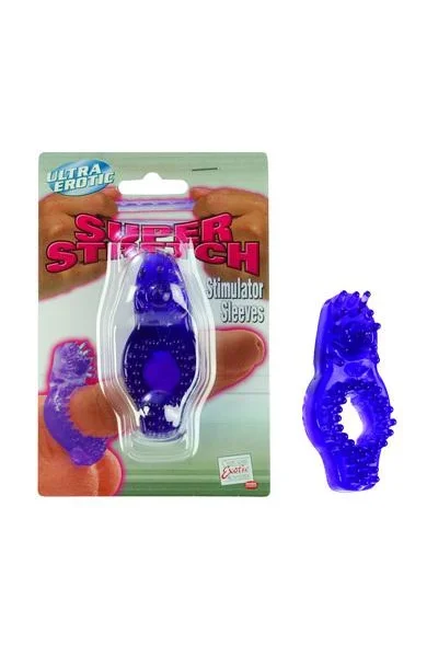 Super stretch stimulator sleeve -Dual purple — image 5 of 6