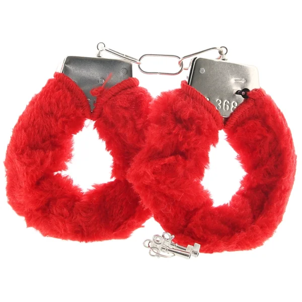Playful Furry Cuffs with Keys