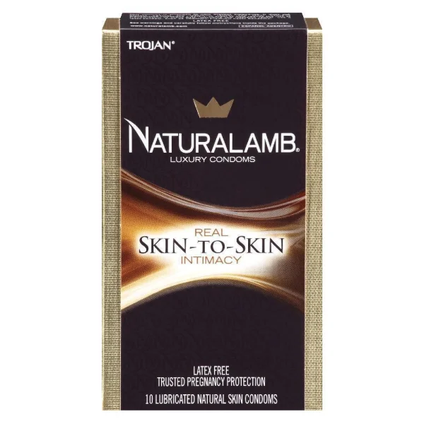 Trojan Naturalamb Latex-Free Condoms | 100% Latex-Free