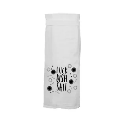 Games Novelty Twisted Wares Fuck Dish Shit Flour Towel