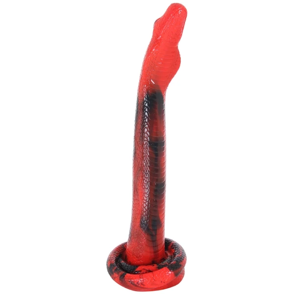 King Cobra X-Large 18" Long Silicone Suction Cup Dildo By Creature Cocks