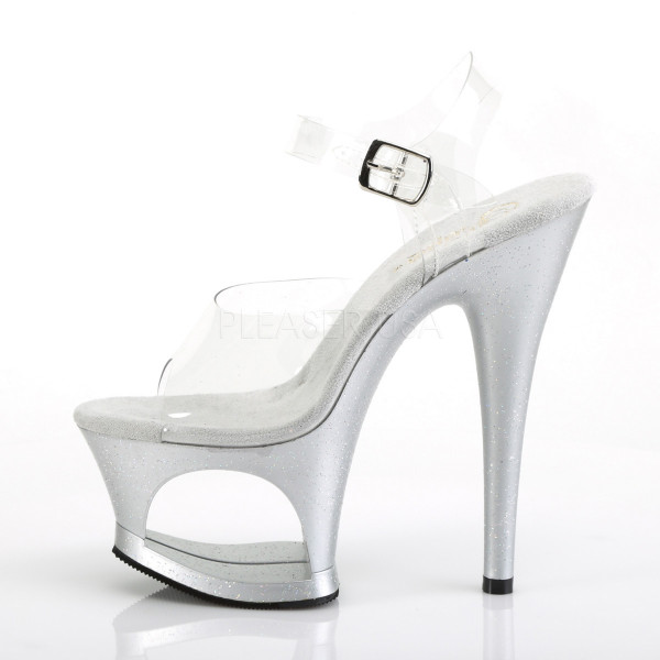 7 inches Heel, 2 3/4 inches Cut-Out PF Ankle Strap Sandal — image 19 of 25