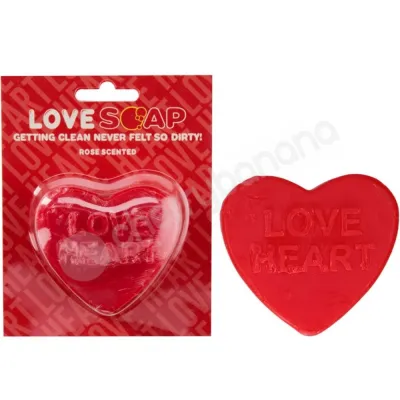 S Line Rose Scented Heart Soap Love Heart
