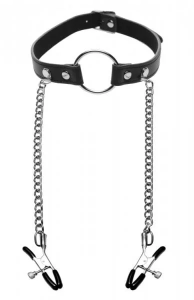 Seize O Ring Gag & Nipple Clamps