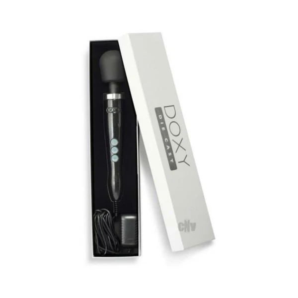 Personal Massagers: Doxy Die Cast Wand Vibrator Black
