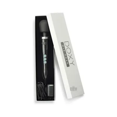 Personal Massagers Doxy Die Cast Wand Vibrator Black