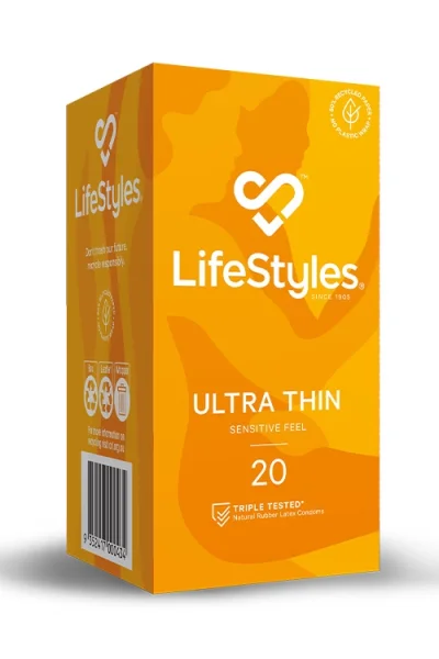 Lifestyles Ultra Thin Condoms (20 Pack)