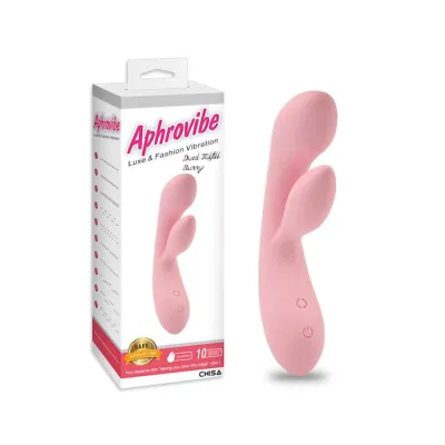 Dual Fulfill Bunny Vibe 8 Inch Pink 8 Inch
