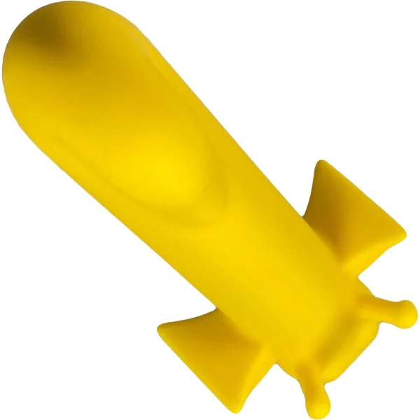 Sunshine Shimmer Silicone Rechargeable G-Spot Vibrator By Cute Little Fuckers - Sunshine Yellow