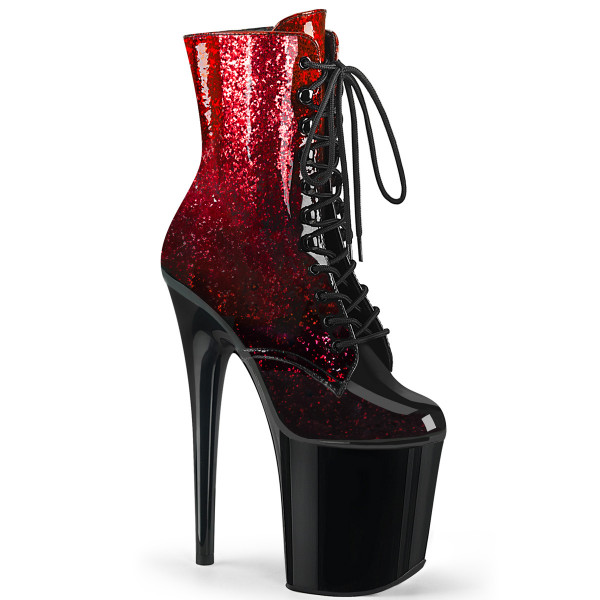 8 inches Heel, 4 inches PF Lace-Up Ankle Boot, Side Zip — image 9 of 25