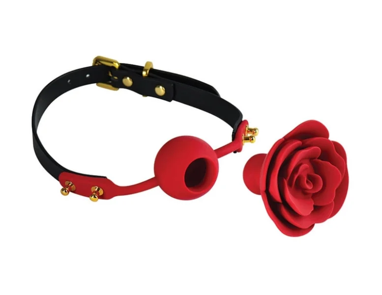 Zalo & Upko Doll Designer Collection Rose Ball Gag