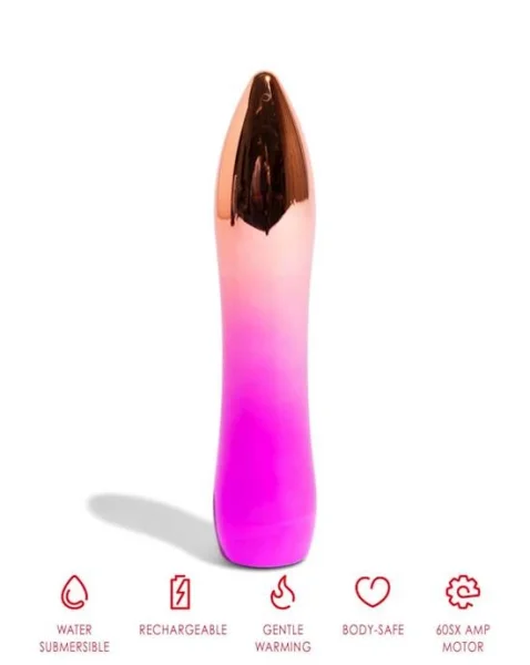 Nu Sensuelle Aluminium 60sx Amp Ombre - Pink - 5 Inch