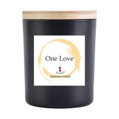 Ignatia One Love Massage Oil Candle