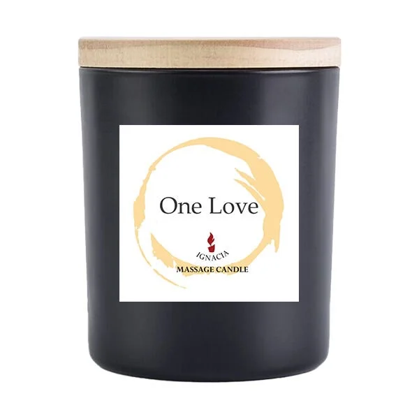 Ignatia One Love Massage Oil Candle