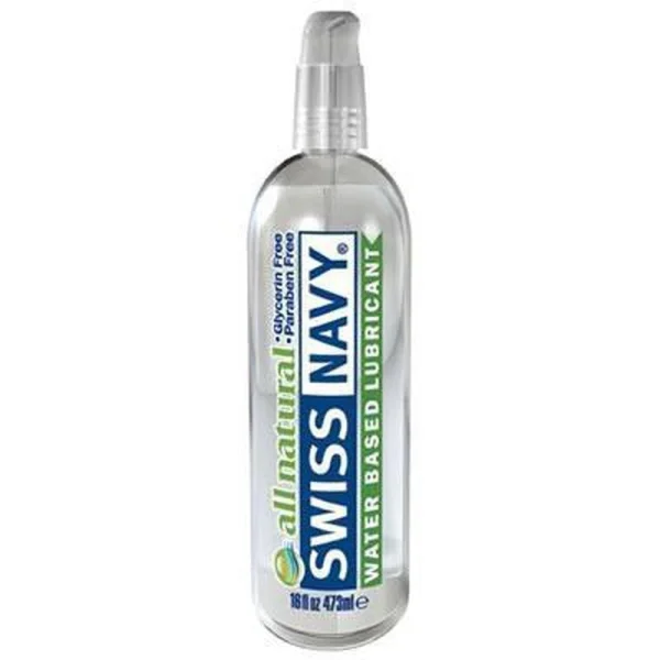 Swiss Navy All Natural Water Based Lubricant - 2oz
