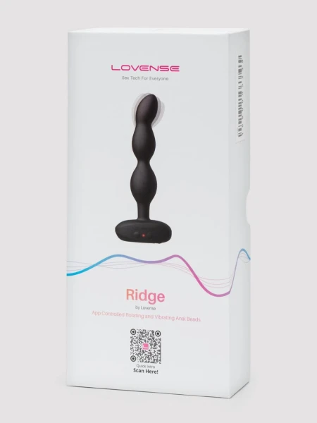 Lovense Ridge App Controlled Rotating and Vibrating Anal Beads