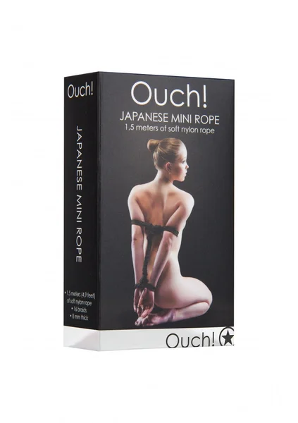 Japanese Mini Rope - 1,5m - Black — image 5 of 5