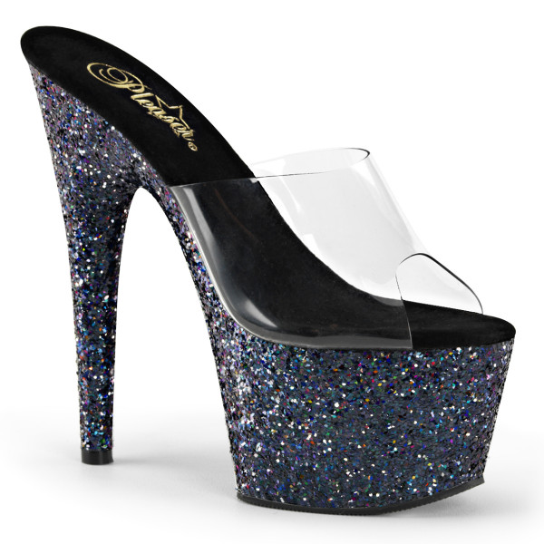 7 inches Heel, 2 3/4 inches PF Slide W/Holo Glitter Bottom — image 5 of 8
