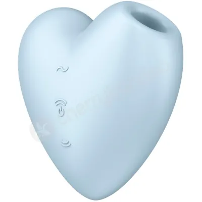 Satisfyer Cutie Heart Blue Clitoral Air Pressure Waves Vibration