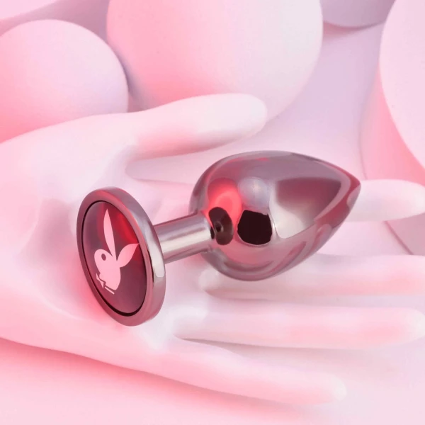 Playboy Pleasure Tux Aluminum Alloy Anal Plug - Large