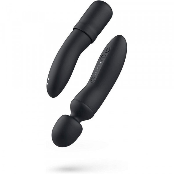 B Swish Bthrilled Premium Noir Black Wand Massager