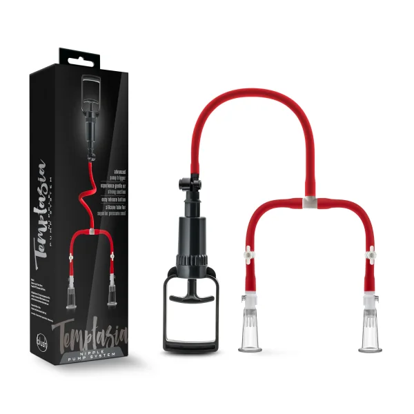 Temptasia - Nipple Pump System - Black