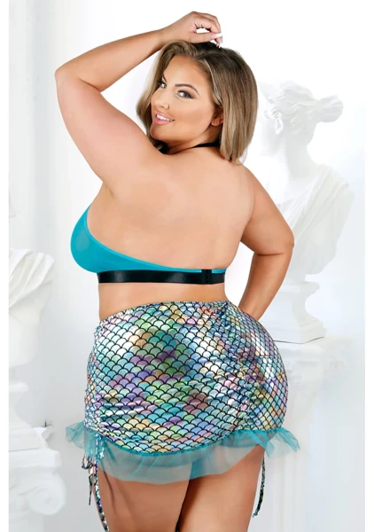 Beach Please! Mermaid Costume Set - Plus Size
