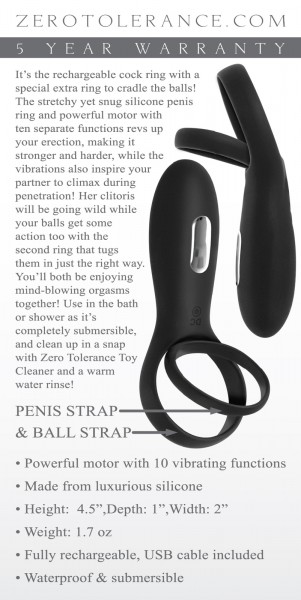 The Torpedo Vibrating Cock Ring