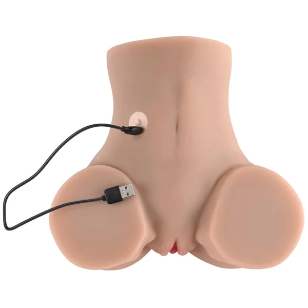 Rear Beauty Sucking & Vibrating Masturbator