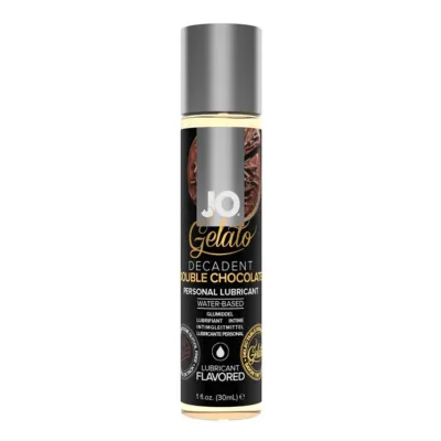 JO Gelato Water Based Flavored Lubricant Decadent Double Chocolate