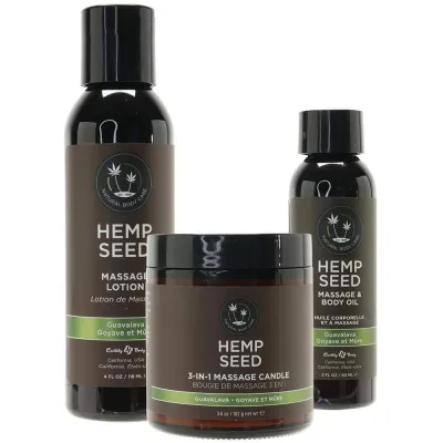 Hemp Seed Massage In A Box Guavalava