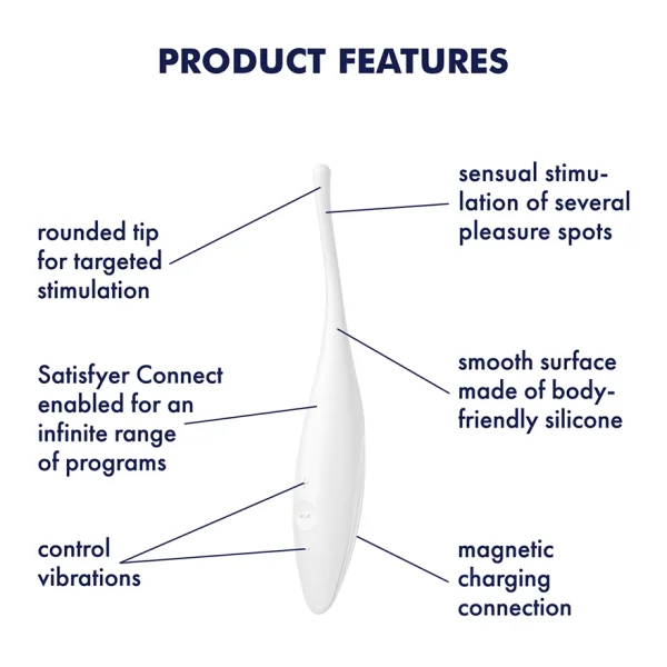 Satisfyer Twirling Joy Tip Vibrator