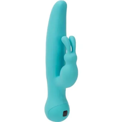 Touch By Swan Duo Rabbit Vibrator Teal 9 Inch