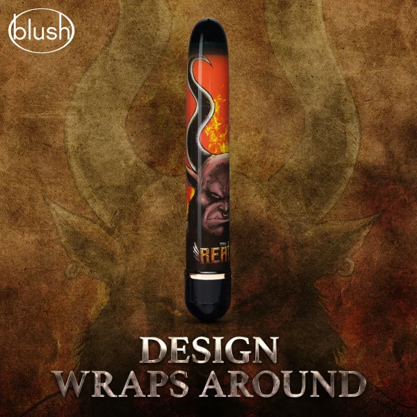 Realm Minotaur Classic Slimline Vibrator by Blush