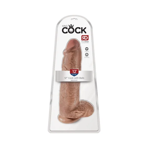 King Cock 12 Inches Cock with Balls