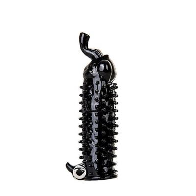 Elephant Vibrating Penis Extension Black